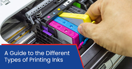 A guide to the different types of printing inks